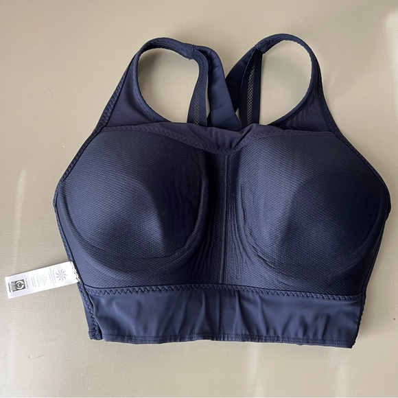 Athleta GiGi High Impact Bra Navy XS - Picture 5 of 7